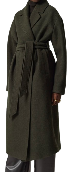 Nordstrom Belted Wool Wrap Coat