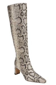 Sam Edelman Sylvia Knee High Boot in Snake Print