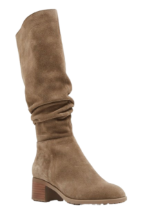 Blondo Tatiana Waterproof Knee High Boot Taupe Suede