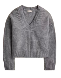 J.Crew Relaxed V-Neck Sweater in Super Soft Yarn