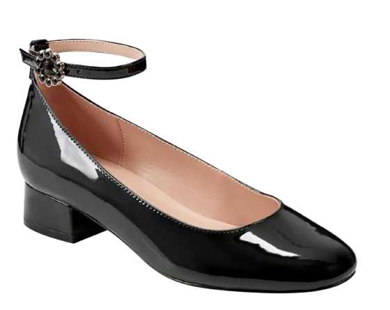 Bandolino Ankle Strap Block Heel Pumps