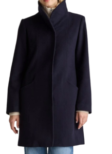 Quince Italian Wool Cocoon Coat