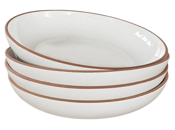 Large Shallow Pasta Bowls
