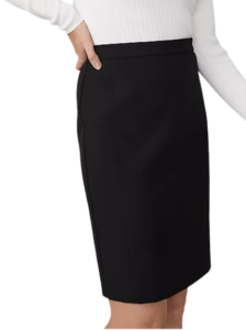 Ann Taylor Seamed Pencil Skirt