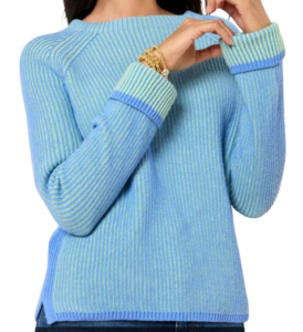Talbots Ribbed Crewneck Sweater