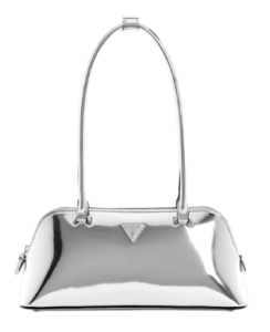 Guess Arnela Metallic Shoulder Satchel