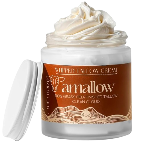 Amallow 100% Grass Fed Beef Tallow Whipped Moisturizer