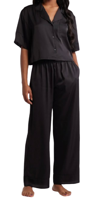 Nordstrom Boxy Everyday Satin PJs