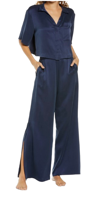 Nordstrom High Waist Washable Silk PJs