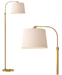 Gold Arc Standing Floor Lamp