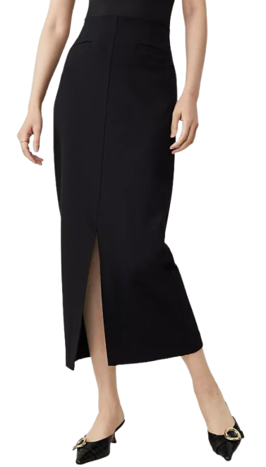 Ann Taylor Ponte Pocket Maxi Skirt