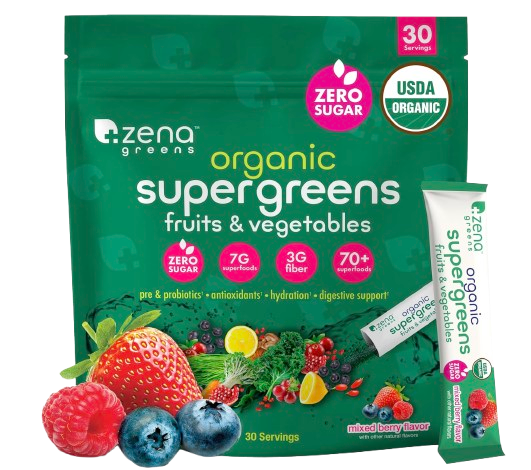 Amazon Organic Supergreens Packets