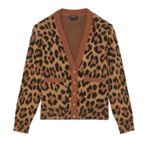 Kate Spade Classic Leopard Cardigan