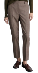 Mango Cropped Skinny Trousers