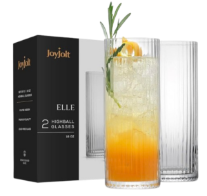 Fluted Highball Glasses