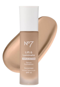 No7 Lift & Luminate Radiant Serum Foundation for Mature Skin