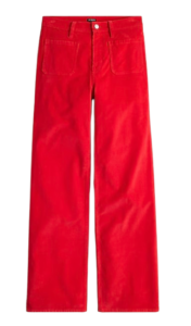 J.Crew Sailor-Slim Wide Leg Stretch Corduroy Pants