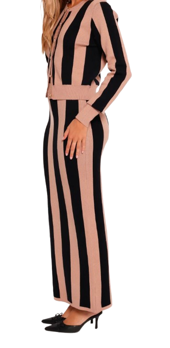 Amazon Striped Skirt Set