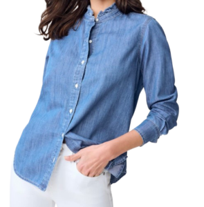 J.McLaughlin Rutherford Denim Blouse