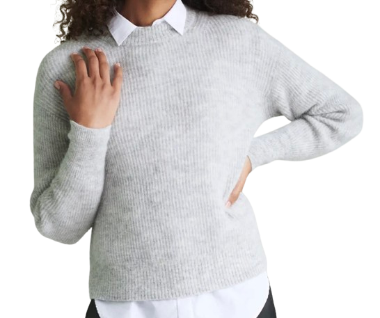 Quince Baby Alpaca Wool Crewneck Sweater