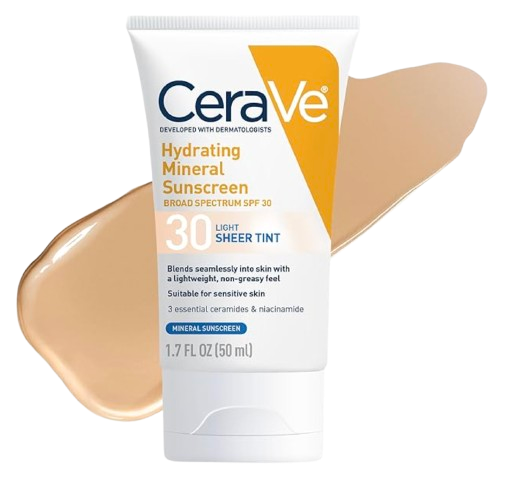 CeraVe Hydrating Mineral Sunscreen