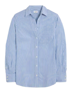 J.Crew Factory Button-Up Poplin Shirt in Signature Fit