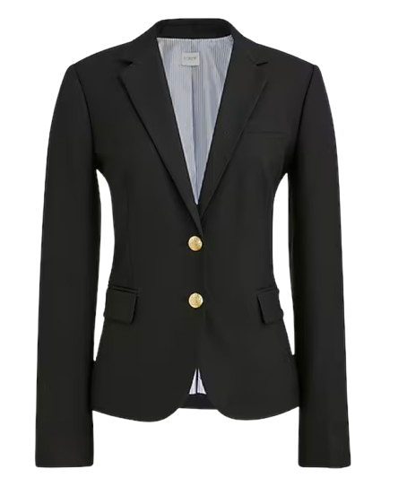 J.Crew Factory Original Schoolboy Blazer – Black