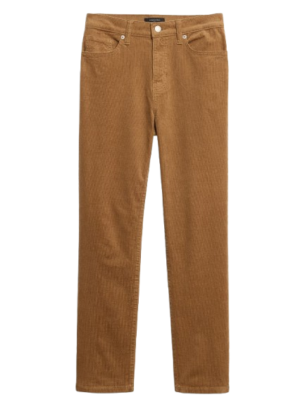 Banana Republic Factory High Rise Slim Corduroy Pants