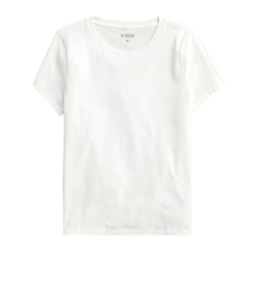 J.Crew Pima Cotton White Tee