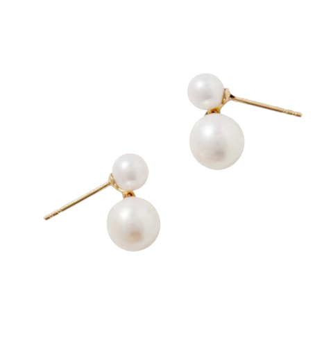 Quince 14k Gold Pearl Drop Earrings