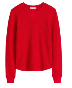 Madewell Waffle Knit Raglan Tee