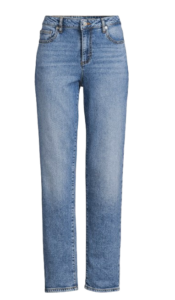 Lands End Mid-Rise Boyfriend Jean