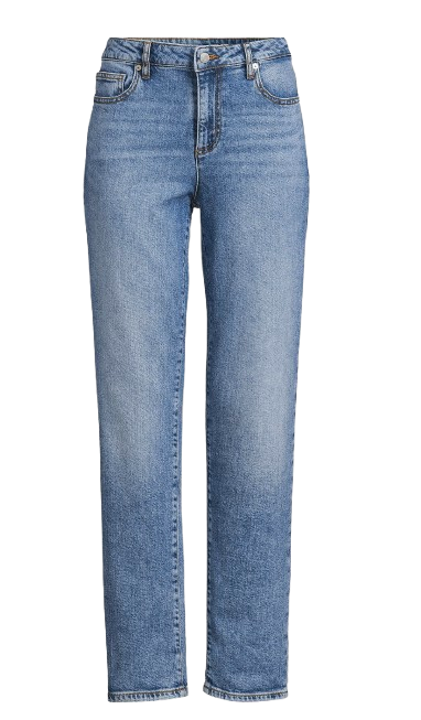 Lands End Mid-Rise Boyfriend Jean