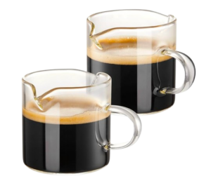 Set of 2 Espresso Cups with Spouts