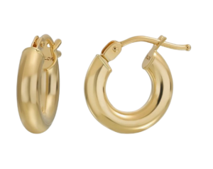 Nordstrom Chunky Gold Hoop