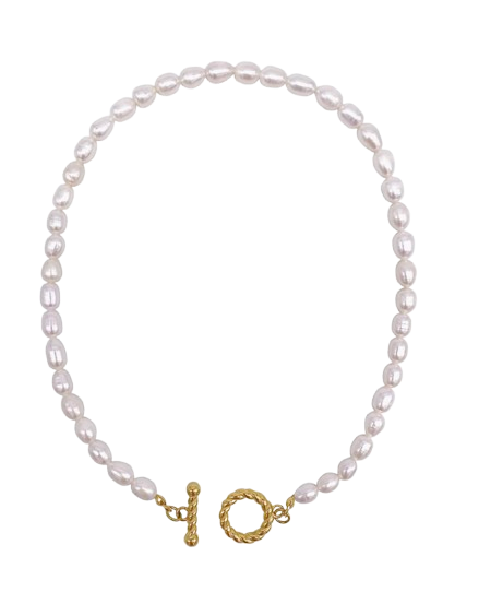 Nordstrom Pearl Toggle Necklace