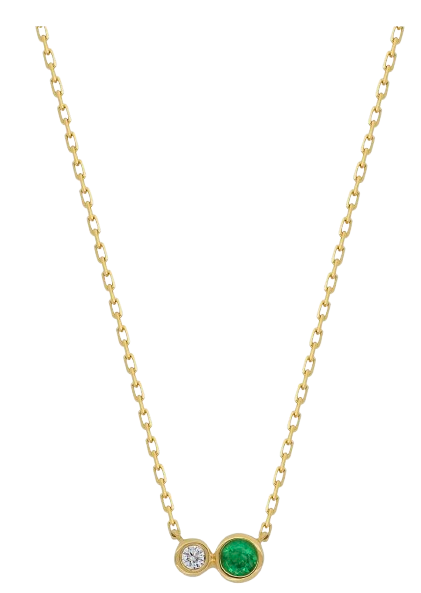 Nordstrom Emerald Necklace