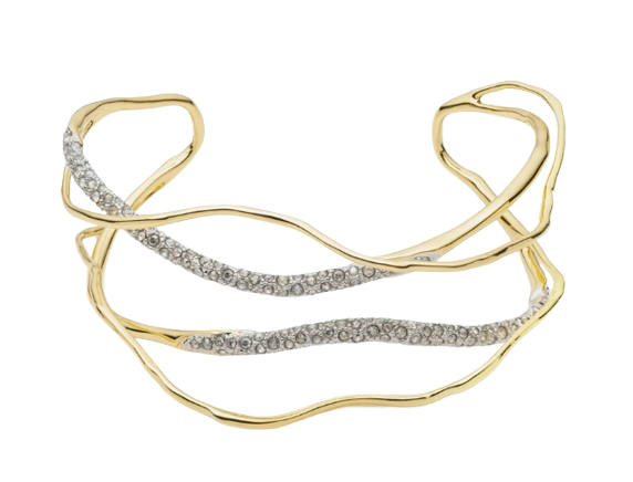 nordstrom gold and silver cuff