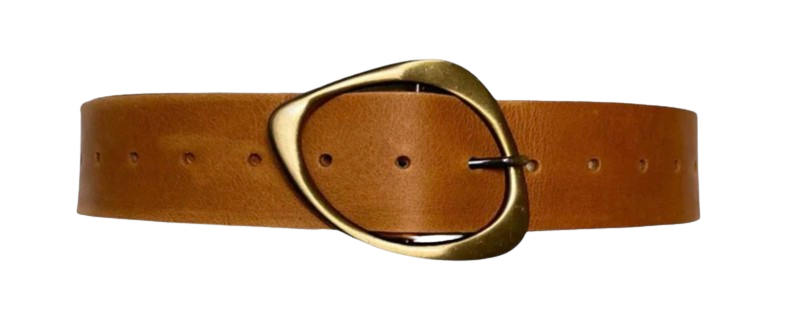 Ada Wide Brown Belt