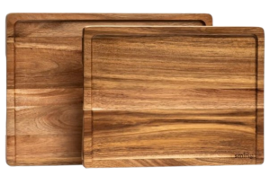 Acacia Wood Cutting Board Set