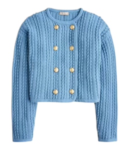 J.Crew Double Breasted Sweater Jacket