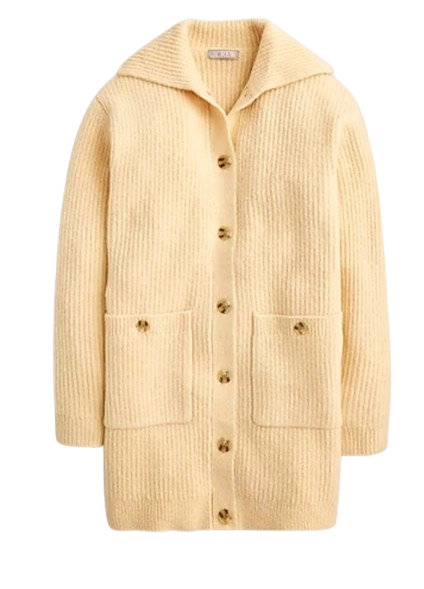 J.Crew Long Ribbed Cardigan