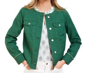 Talbots Jean Jacket – Green