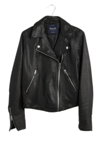 Madewell Washed Leather Motorcycle Jacket