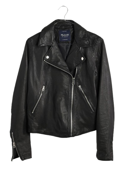 Madewell Washed Leather Motorcycle Jacket