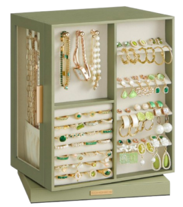 360º Rotating Jewelry Case