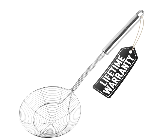 Zulay Stainless Steel Spider Strainer