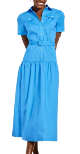 Talbots Fresh Poplin Utility Dress
