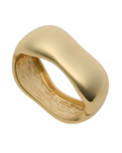 Gold Curve Hayes Cuff
