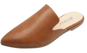 Pointed Toe Mule Flats